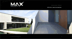 Desktop Screenshot of max-projekty.pl